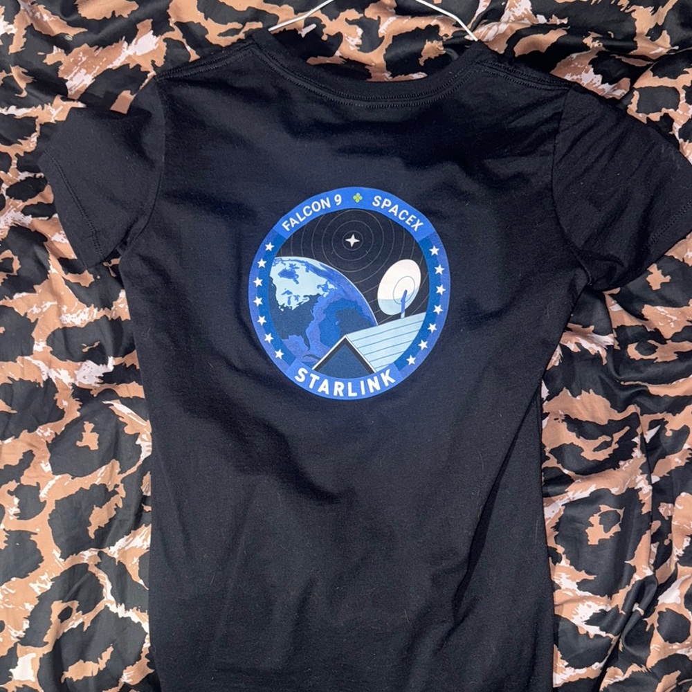 Women’s spacex Black T-Shirt